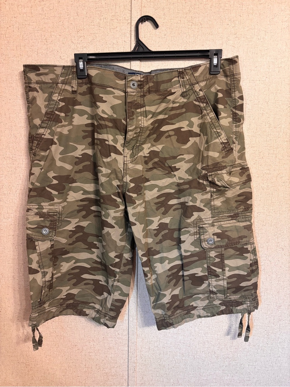 George Men's Camo Cargo Shorts - Green/Brown